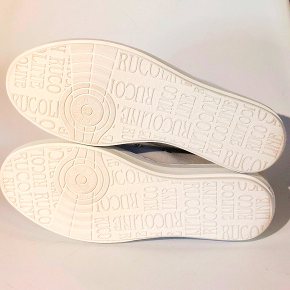 Rucoline oatmeal canvas and leather Ariel wedge sneakers, EU41, NWT - Picture 8 of 13